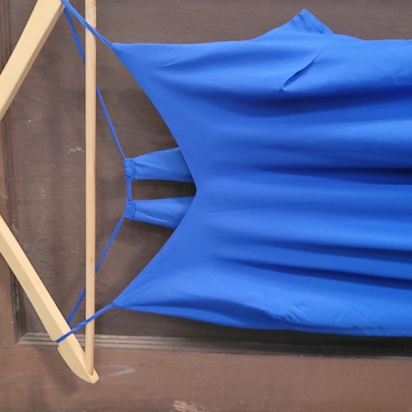 Old Navy lined maxi, royal blue, sm - Picture 2 of 4